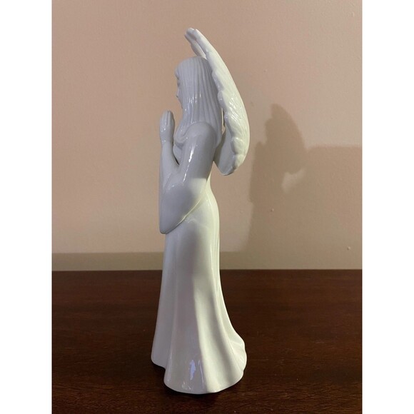 Vintage Porcelain 1986 Angel Figurine Exclusive Edition Reco Adoration - Picture 2 of 5